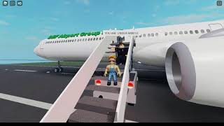 number 6 man urinates on fellow passenger Roblox [upl. by Tamra797]