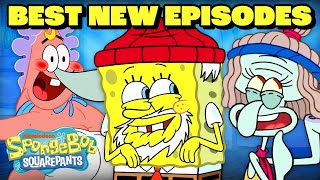 Best of NEW SpongeBob Episodes Part 2  1 Hour Compilation  SpongeBob [upl. by Yesoj]