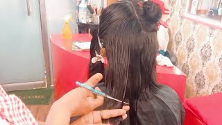 Easy Way Blunt Haircut Step By Step Tutorial [upl. by Kopans560]