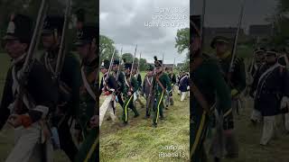 Shorts Reenactment Waterloo Ligny 1815 June 2 2024 [upl. by Isak]