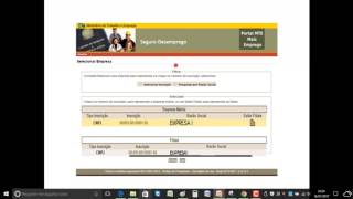 IMPORTAÇÃO DE REQUERIMENTO DE SEGURO DESEMPREGO NO SITE MAIS EMPREGO [upl. by Caitrin]