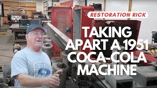 1951 CocaCola Machine Timelapse Teardown  Restoration Rick [upl. by Nilad]