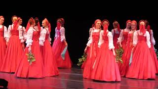 Amazing Russian Floating Folk Dance quotBirch Tree  Beryozkaquot [upl. by Hulburt]