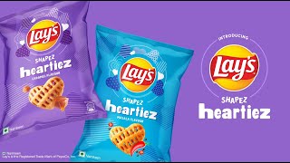 Lay’s India  All New Lay’s Shapez Heartiez  Ranbir Kapoor amp Alia Bhatt [upl. by Morey]