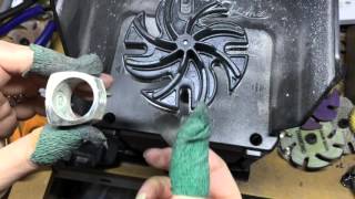 Cleaning a Silver  Ring Casting on the JOOLTOOL [upl. by Lombardy]