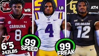 The Most INSANE Players In College Football 25 Dynasty [upl. by Suoivatram]