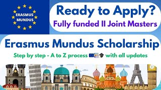 How to Get the Erasmus Mundus Scholarship  StepbyStep Guide  All New Updates In Bangla [upl. by Noirred101]