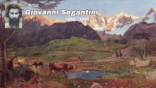 Artist Giovanni Segantini 1858  1899 Italian Painter  WAA [upl. by Lohse]