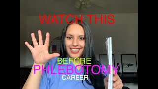 5 Tips BEFORE starting Phlebotomy career [upl. by Reyna94]