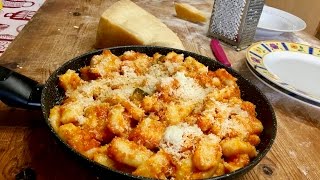 How to make Gnocchi with Tomato Sauce  Pasta Grannies [upl. by Meihar]