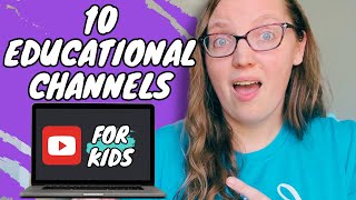 10 Top Educational YouTube Channels For Kids  For Your Homeschool [upl. by Odette553]