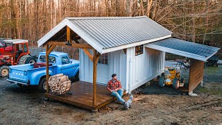 Transforming a Rundown Shed into a Modern Workshop [upl. by Rinee]