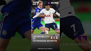 Leicester city vs Tottenham shorts [upl. by Irama]