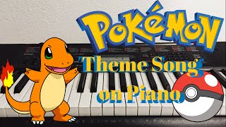 Pokemon Theme Song Piano Cover [upl. by Erskine]