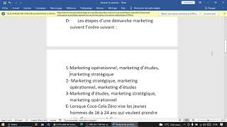 Marketing  définition et évolution du marketing QCM [upl. by Weight52]