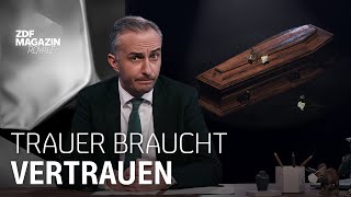 Die deutsche Bestattungsbranche Kontrolle ist gut Vertrauen ist besser  ZDF Magazin Royale [upl. by Yalcrab342]