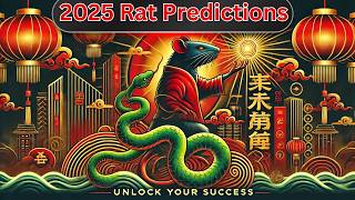 Chinese Zodiac 2025 Rat Year Forecast What’s Coming [upl. by Tedd]