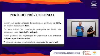 História  EJA  História do Brasil  Periodização [upl. by Orecic]