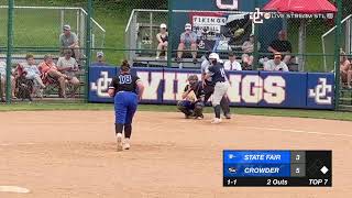 NJCAA REGION 16 TOURNAMENT  State Fair vs Crowder  5224 [upl. by Salomone]