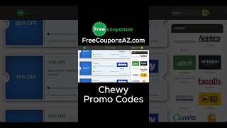 Chewy Promo Codes  FreeCouponsAZcom [upl. by Kahl]