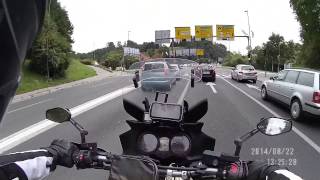 Motorcycle Handlebar Wobble [upl. by Katherin466]