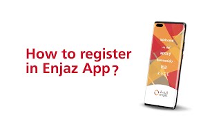 How to register in Enjaz App [upl. by Ayanej]