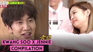 Kwang Soo X Jennie Moments  Running Man [upl. by Kaspar]