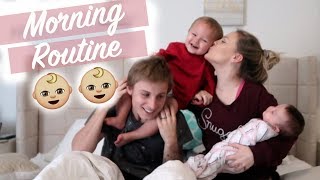 TEEN PARENTS MORNING ROUTINE WITH 2 UNDER 2 [upl. by Siravart]