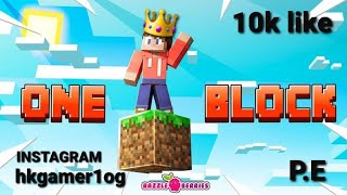 SURVIVE 100 DAYS IN ONE BLOCK POCKET EDITION  HKGAMER  LIKE AND SUBSCRIBE 🙏🙏 [upl. by Nostets327]