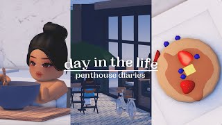 day in the life selfcare edition  roblox berry avenue roleplay [upl. by Akamahs]