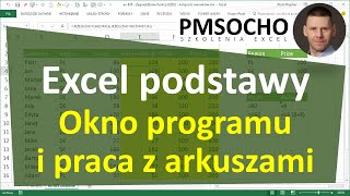 EXCEL  Okno programu excel i praca z arkuszami [upl. by Benedikt]