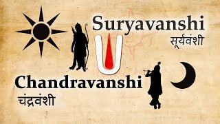 Suryavanshi and Chandravanshi  Origin [upl. by Landy]