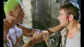 Jean Claude Van Damme with Dennie Rodman Double Team Action Movie Full Length English [upl. by Aninep]