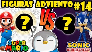 DIA 14 Decepcionante SONIC VS MARIO RETO 10 días para Navidad UNBOXING Figuras Sorpresas 2022 [upl. by Brose930]