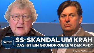 MAXIMILIAN KRAH Wegen SSÄußerung AfD verhängt Auftrittsverbot für EuropawahlSpitzenkandidaten [upl. by Kahcztiy618]