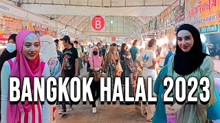 BANGKOK HALAL FESTIVAL 2023  PLANTY OF FOOD  THAILAND REOPEN  BEST FOOD IN THE WORLD [upl. by Ailis]