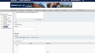 D2L Quizzes Matching Questions [upl. by Eilatan]