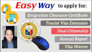 EASY ACCESS TO PHILIPPINE IMMIGRATION SERVICES [upl. by Argela]