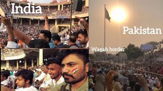 My 2nd vlog pakistan 😡 wagah border [upl. by Pretrice]