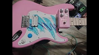 Fender x Hello Kitty Fuzz Pedal Colab  Unboxing Demo Review [upl. by Lucey]