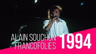 Alain Souchon  quotFoule Sentimentalequot  Live  Francofolies de La Rochelle 1994 [upl. by Yaras]