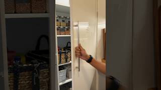 🤩my hidden pantry tour yt pantry pantryorganization explore kitchen kitchenitems kitchentips [upl. by Geehan]