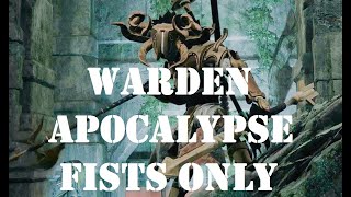 Remnant From the Ashes Warden Apocalypse Fists Only Melee by DreeMax [upl. by Hpsoj19]