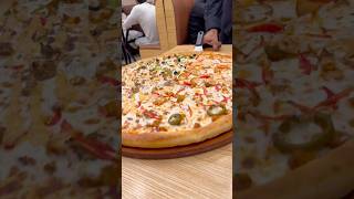 MAKING OF 21 INCH PIZZA IN FOUR DIFFERENT FLAVOURS  PIZZA M21  BEST PIZZA IN LAHORE  shorts [upl. by Anikes]