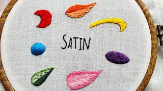 Perfecting Satin Stitch Your Complete Guide to Silky Smooth EmbroiderySatin Stitch Embroidery [upl. by Adnak]