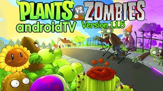 Plants vs Zombies Android TV Version 115 FULL Walkthrough [upl. by Mulry]