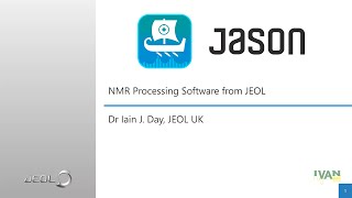 JASON  NMR Processing Software from JEOL [upl. by Reseda]