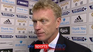 David Moyes after his first Premier League game as Manchester United manager [upl. by Neerbas561]