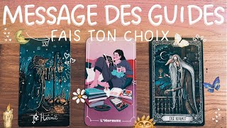 MESSAGE DES GUIDES✨🌈💖 3 CHOIX 💛 INTEMPOREL🌛✨ [upl. by Harrus]