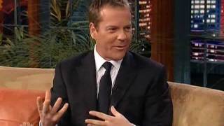 Kiefer Sutherland tells how is was mugged in LA [upl. by Egap]